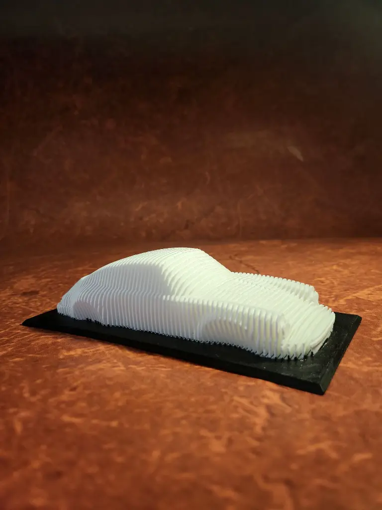 Porsche 911 LayerFlow Car Sculpture